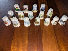 Souvenir thimbles bone for sale  NEWPORT