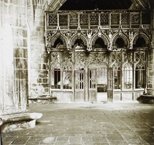 Usado, Francia Faouët Eglise c1920 Foto Stereo Placca Lente Vintage V25L11n1 comprar usado  Enviando para Brazil