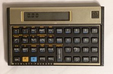 Calculadora Financeira Vintage Original HP 12C - Preto e Dourado Funciona muito bem! SEM ESTOJO comprar usado  Enviando para Brazil