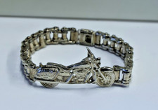 Sterling motorcycle bracelet for sale  Largo