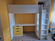 Hochbett kleiderschrank schrei gebraucht kaufen  Fehrbellin