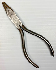 Alicate de nariz agulha curta vintage sem marca ferramenta longa 4-1/2" comprar usado  Enviando para Brazil