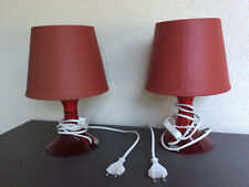 Lampes chevet rouge d'occasion  Saint-Gratien