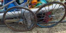 Horse carriage wheels for sale  WINCANTON