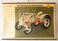 Shell lehrtafel schmierung gebraucht kaufen  Lahstedt