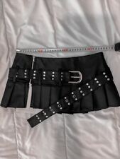 Punk pleated leather usato  Cuneo