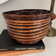 Panier osier rond d'occasion  Expédié en Belgium