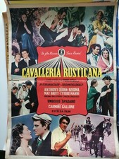 Fotobusta cavalleria rusticana usato  Venezia