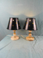 Paar tischlampe alabaster gebraucht kaufen  Bielefeld