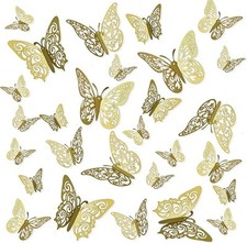 Farfalle adesive oro usato  Ugento