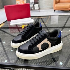 Ferra gamo Chaussures de sport en cuir Casual Chaussures vendues épaisses, usado comprar usado  Enviando para Brazil