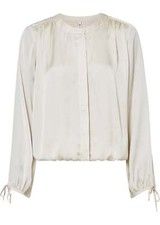 Verkürzte satin bluse gebraucht kaufen  Kiel