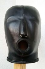 Ledermaske schwarz handgeferti gebraucht kaufen  Duisburg