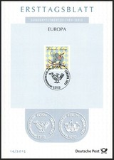 Ersttagsblatt etb 2015 gebraucht kaufen  Jena