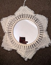 Macrame handmade mirror for sale Macrame handmade mirror for sale  LOWESTOFT