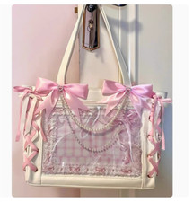 Japanese Girl Transparent shoulder itaBag Handbag JK Uniform Messenger Bag Cute comprar usado  Enviando para Brazil