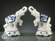 Elephant figurines porcelain for sale  WARE
