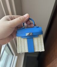 Usado, Berloque de couro feito à mão - Bolsa na bolsa estilo piquenique super mini comprar usado  Enviando para Brazil