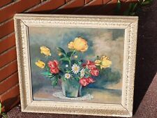 Signed antique painting. d'occasion  Expédié en Belgium