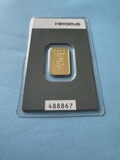 Goldbarren heraeus 999 gebraucht kaufen  Eisenach