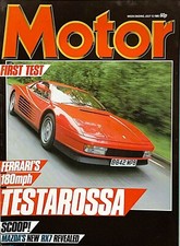 Motor magazine jul for sale  WATERLOOVILLE