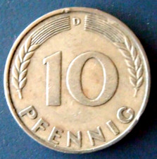 Münze10 pfennig 1950 gebraucht kaufen  Frankfurt am Main
