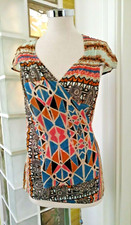 Boho tunica shirt usato  Napoli