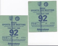 1989 silverstone 480km for sale  CHELTENHAM