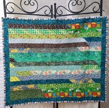 Usado, Mini colcha multicolorida para crianças feita com amor por Rebecca comprar usado  Enviando para Brazil