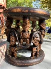 Tabouret bamileke cameroun d'occasion  Montesquieu-Volvestre
