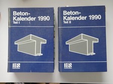 Beton kalender 1990 gebraucht kaufen  Sigmaringen