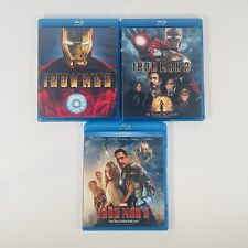 Iron Man Trilogy (Blu-ray + DVD) 1 2 3, Marvel, MCU comprar usado  Enviando para Brazil