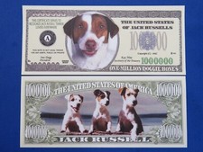 Jack Russel Terrier: Spaß Hund Liebhaber Sammlerstück ~ Ein Million Dollars comprar usado  Enviando para Brazil