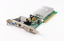 NVIDIA GEFORCE FX 5200 AGP Video Card 128MB S-Video Out VGA 8L DVI Connectors comprar usado  Enviando para Brazil