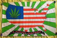 Póster original de retroiluminación de cannabis de los años 60 o 70. 21 X 33 segunda mano  Embacar hacia Argentina