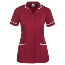 Burgundy nurse tunic for sale  MANCHESTER