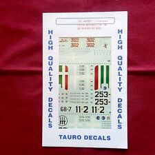 Foglio decals regia usato  Zola Predosa