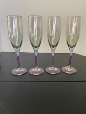Champagne flute glasses for sale  De Kalb