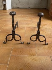 Chenets anciens époque d'occasion Chenets anciens époque d'occasion  La Charité-sur-Loire