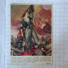 Cartolina propaganda fascista usato  Genova