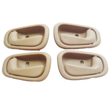 Usado, Para 98-02 Toyota Corolla Chevy Pizm interior bege maçaneta esquerda direita 4 peças comprar usado  Enviando para Brazil