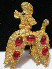 Vintage dog brooch for sale  WESTON-SUPER-MARE