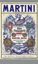 Etichetta vino vermouth usato  Asti