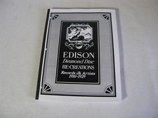 Edison Diamond Disc Artists and Records 1910 - 1929 Wile & Dethlefson 1985 comprar usado  Enviando para Brazil