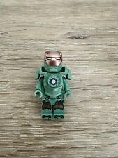 LEGO Green Scuba Iron Man Minifigura SH213 Marvel Super Heroes segunda mano  Embacar hacia Argentina