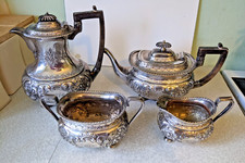 Antique pce silver for sale  FOCHABERS