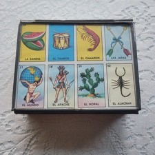 Vintage loteria glass for sale  Sacramento