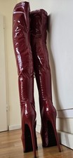 Verknee stiefel weinrot gebraucht kaufen  Berlin