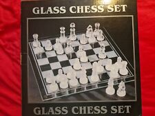 Glass chess board for sale  GLENROTHES