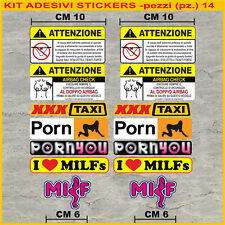 Kit adesivi stickers usato  Atri
